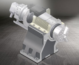 CNC High Speed Turning Center GLS-1500 Built-in Spindle construction