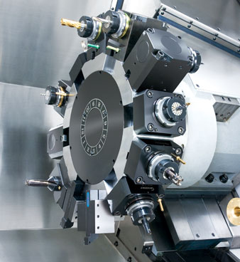 Type1 : Live tooling turret with built-in type motor